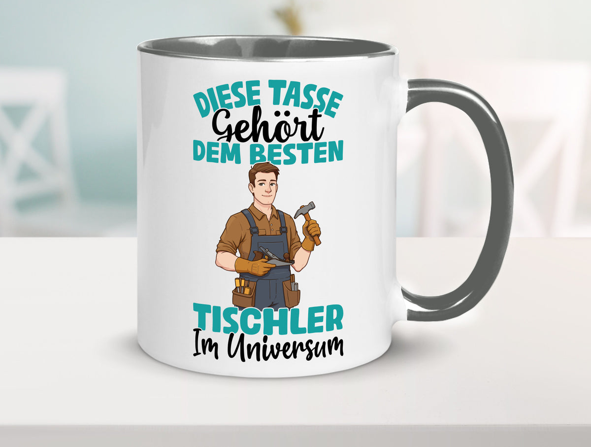 Im Universum: Tischler | Handwerk Beruf Tischlerei Geschenkidee Arbeit Kollegen Tasse