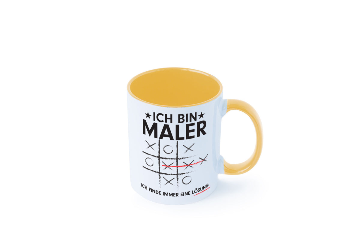Löse Probleme: Maler | Malerei Geschenkidee Humor Tasse
