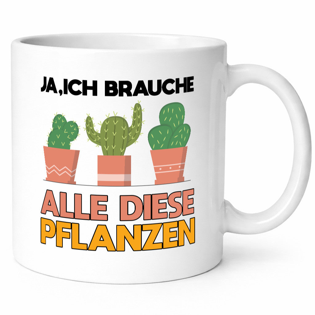 Ich brauche alle Pflanzen | Gartenarbeit Gärtnern lustig Arbeit Kollegen Büro