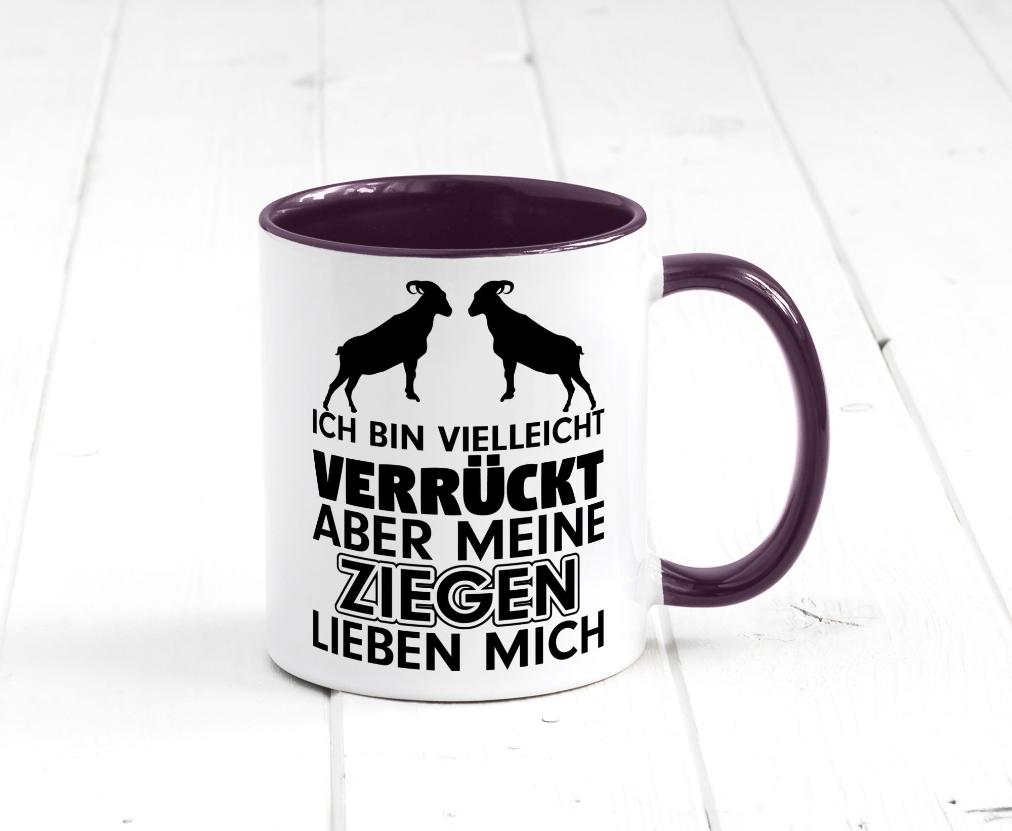 Meine Ziegen | Hirte Tasse Bauernhof Hirtin Bauer Humor Geschenkidee