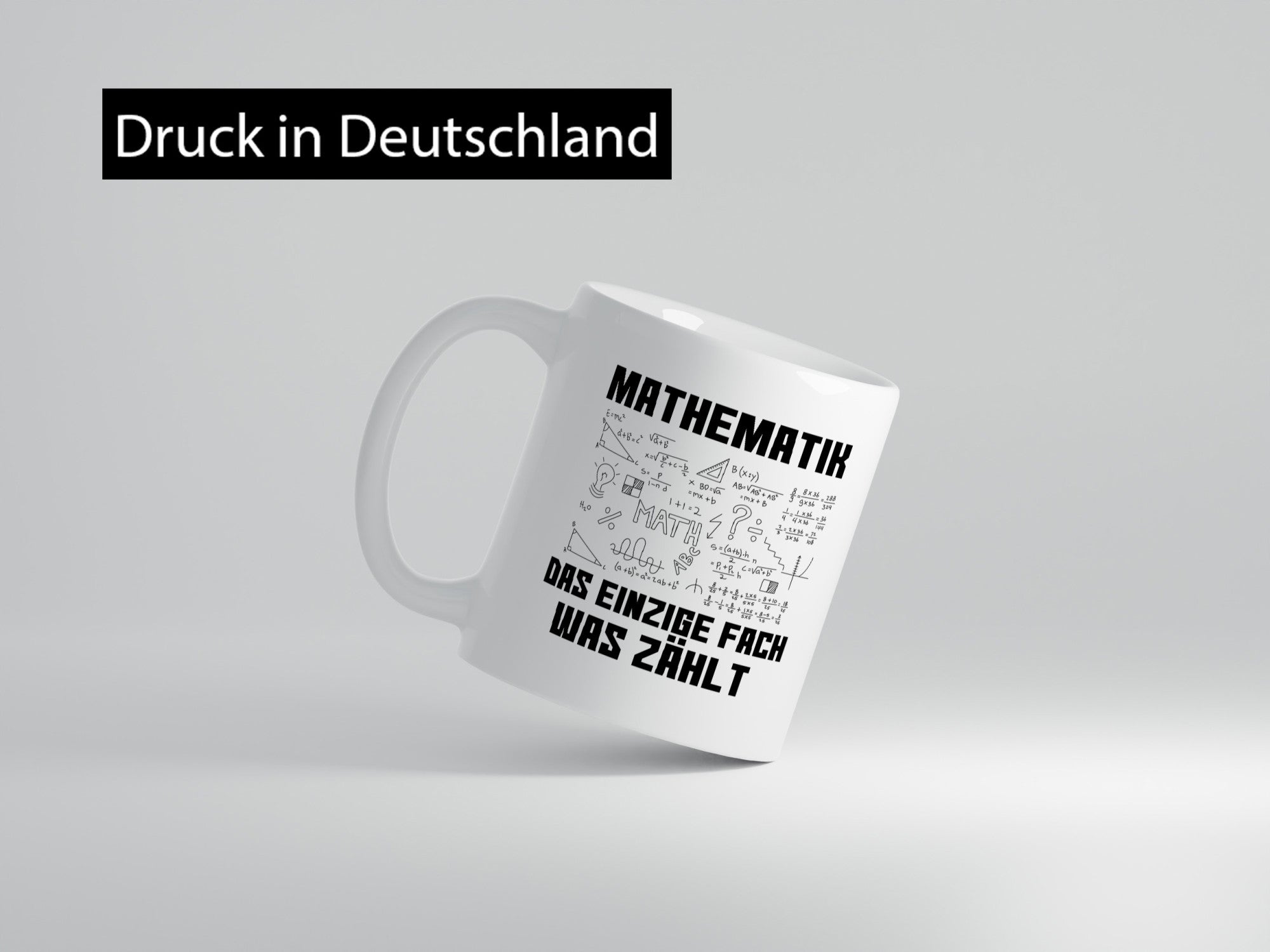 Mathematik | Lehrer Lehrerin kollege lustig Arbeit Kollegen Büro Geschenk Tasse
