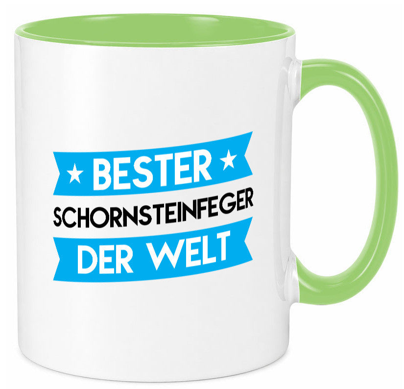 Bester Schornsteinfeger | Kaminkehrer Handwerk Humor Geschenkidee Tasse