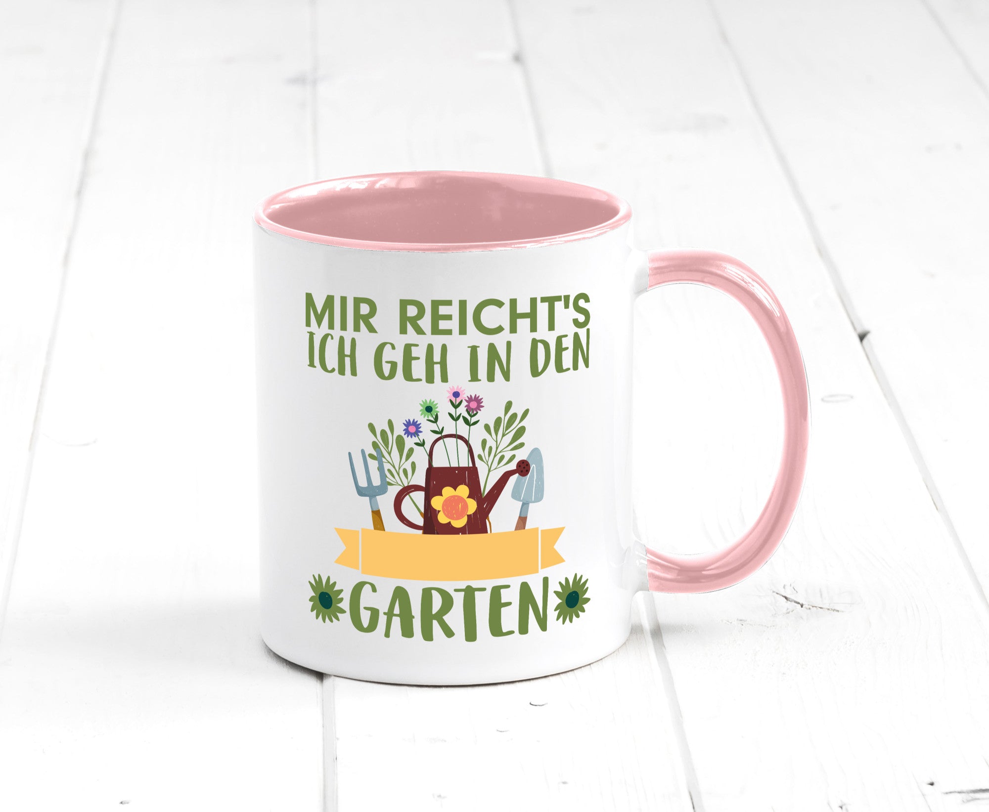 Ich geh in den Garten | Gärtner Tasse Gartenarbeit Humor Arbeit Kollegen Büro