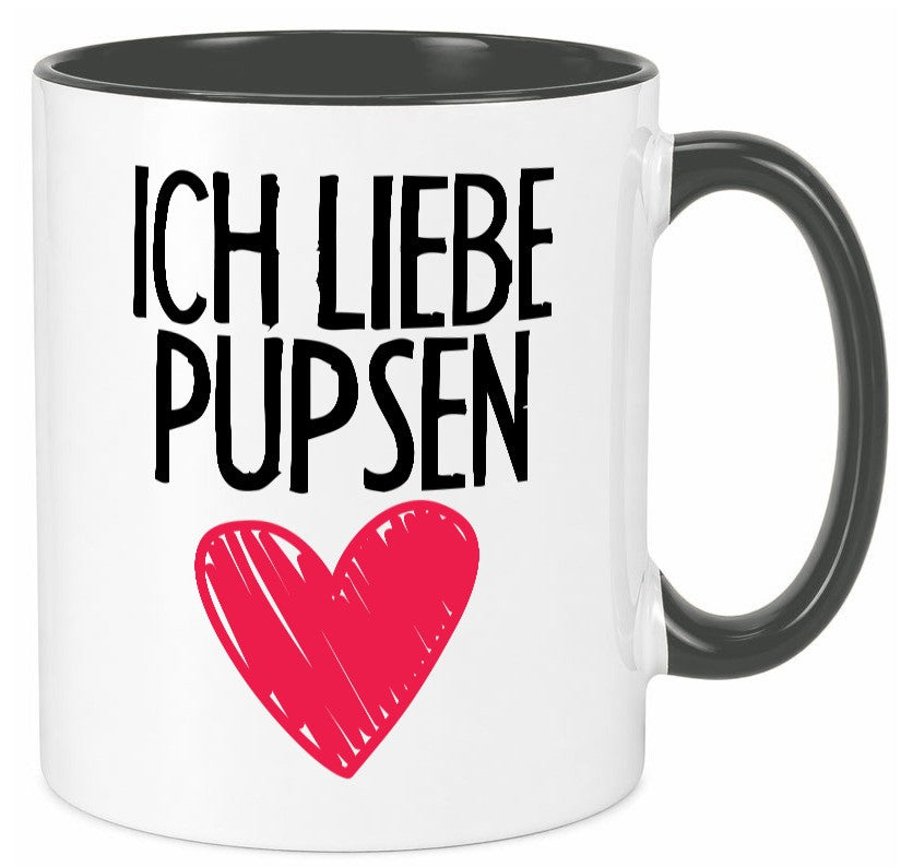 Ich liebe Pupsen Geschenkidee Humor Tasse