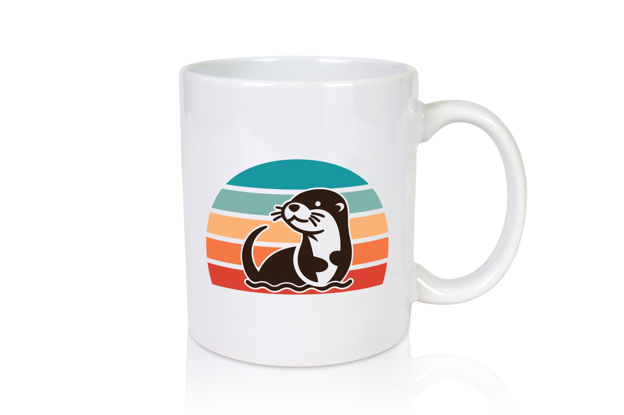See Otter | Sunset Retro Vintage Natur lustiger Spruch Geschenk Humor