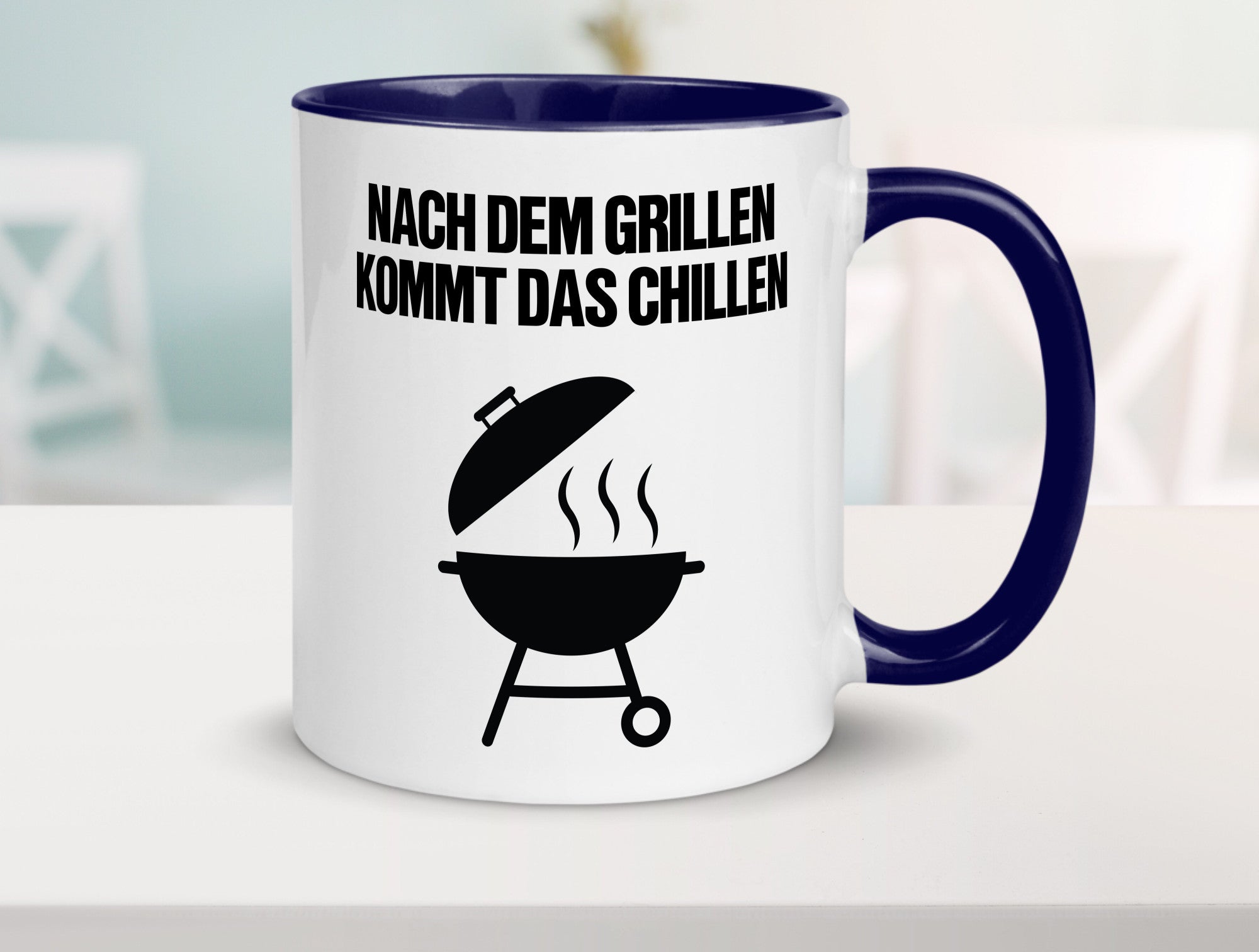 Nach dem Grillen kommt das Chillen | Grillmeister Party Geschenk Humor