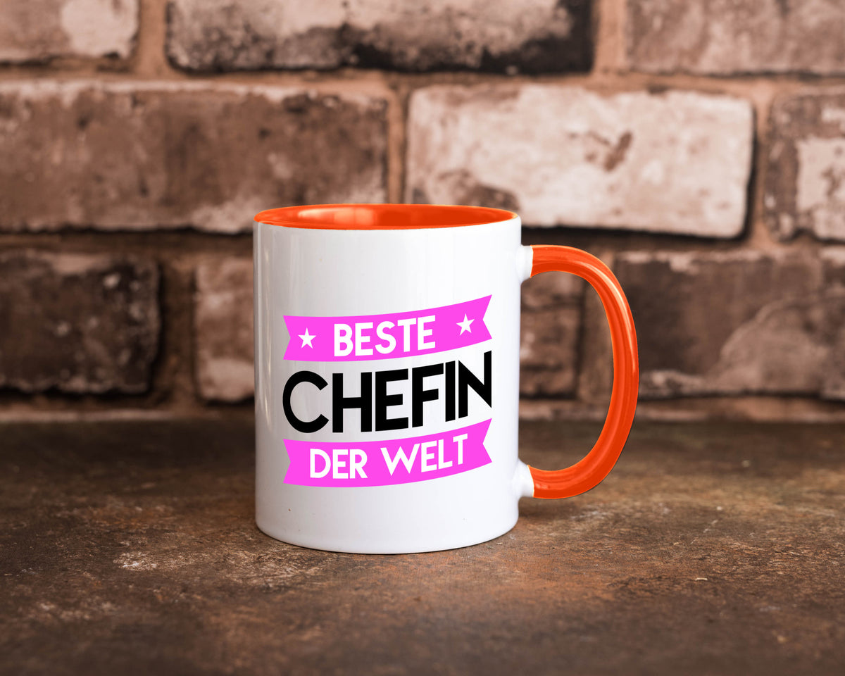 Beste Chefin | Führungskraft Vorgesetzte Humor Arbeit Kollegen Büro Tasse