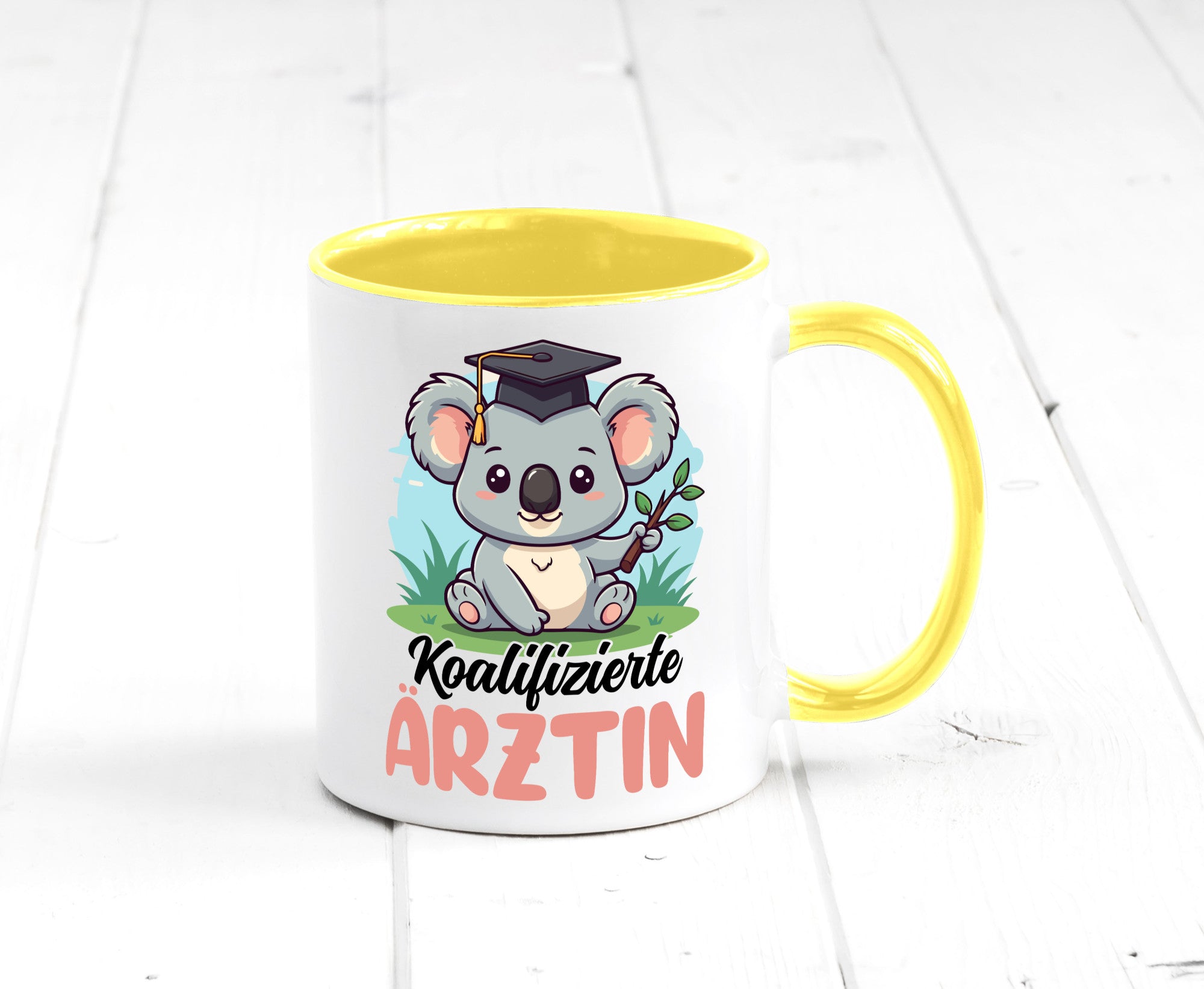 Koalifizierte Ärztin | Medizin Doktorin Fachärztin Geschenkidee Humor Tasse