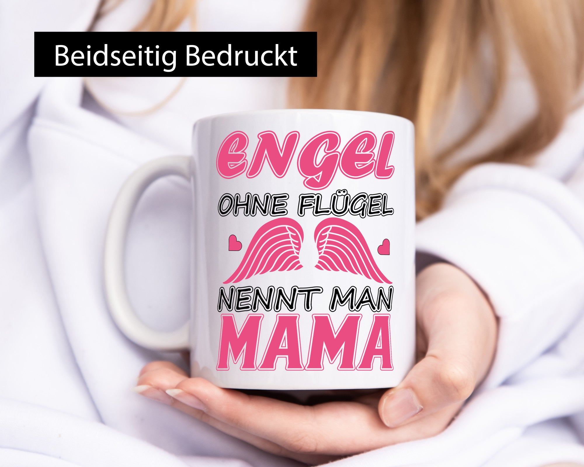 Mama Engel Humor Familie Geschenkidee Tasse