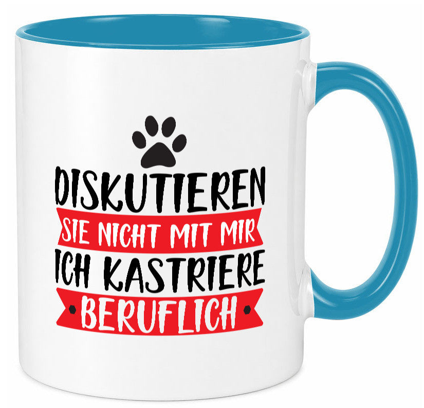 Ich kastriere beruflich | Tierarzt Tierliebhaber Geschenkidee Arbeit Kollegen