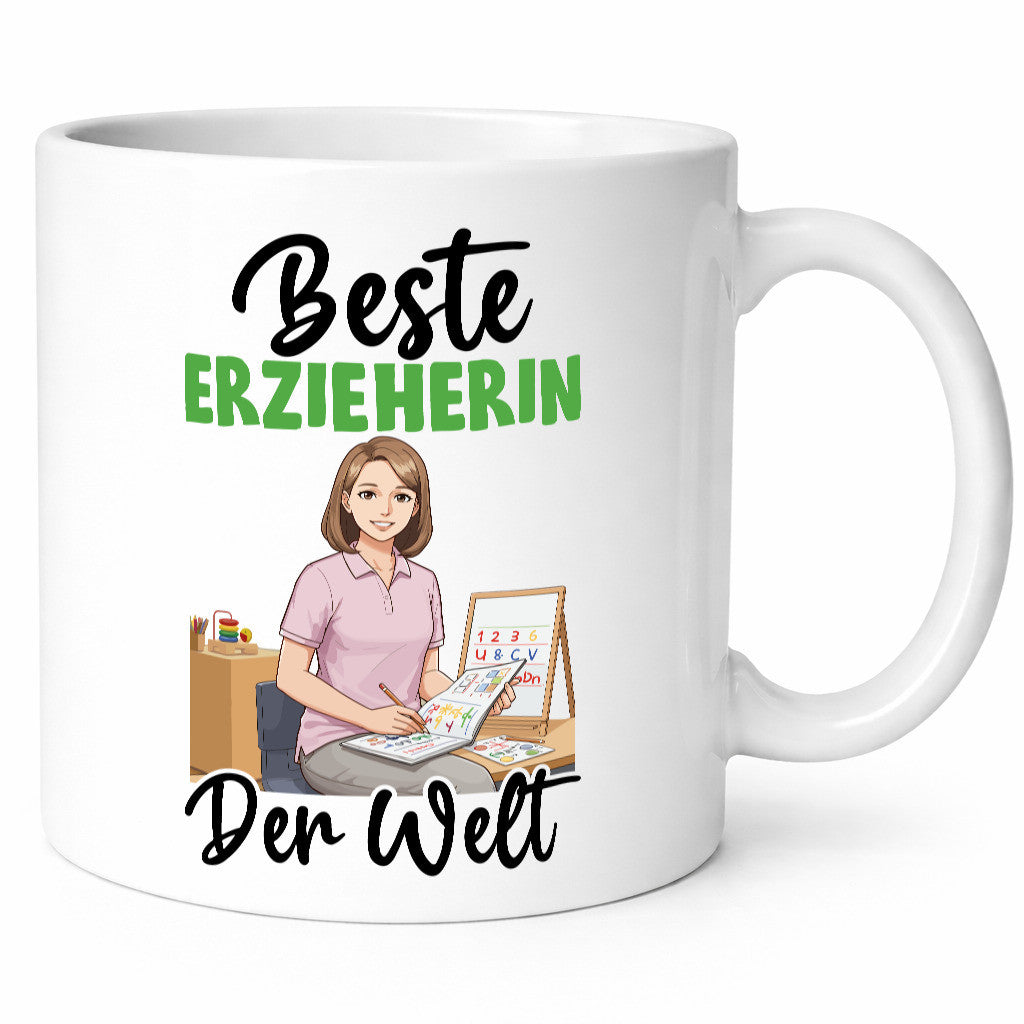 Beste Erzieherin | Pädagogin Schule v2 lustiger Spruch Geschenk Humor