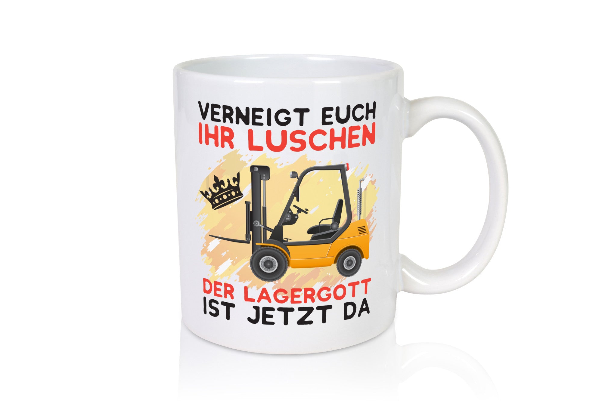 Lagergott Tasse | Lagerarbeiter Humor Lagerist Spruch Arbeit Kollegen Büro
