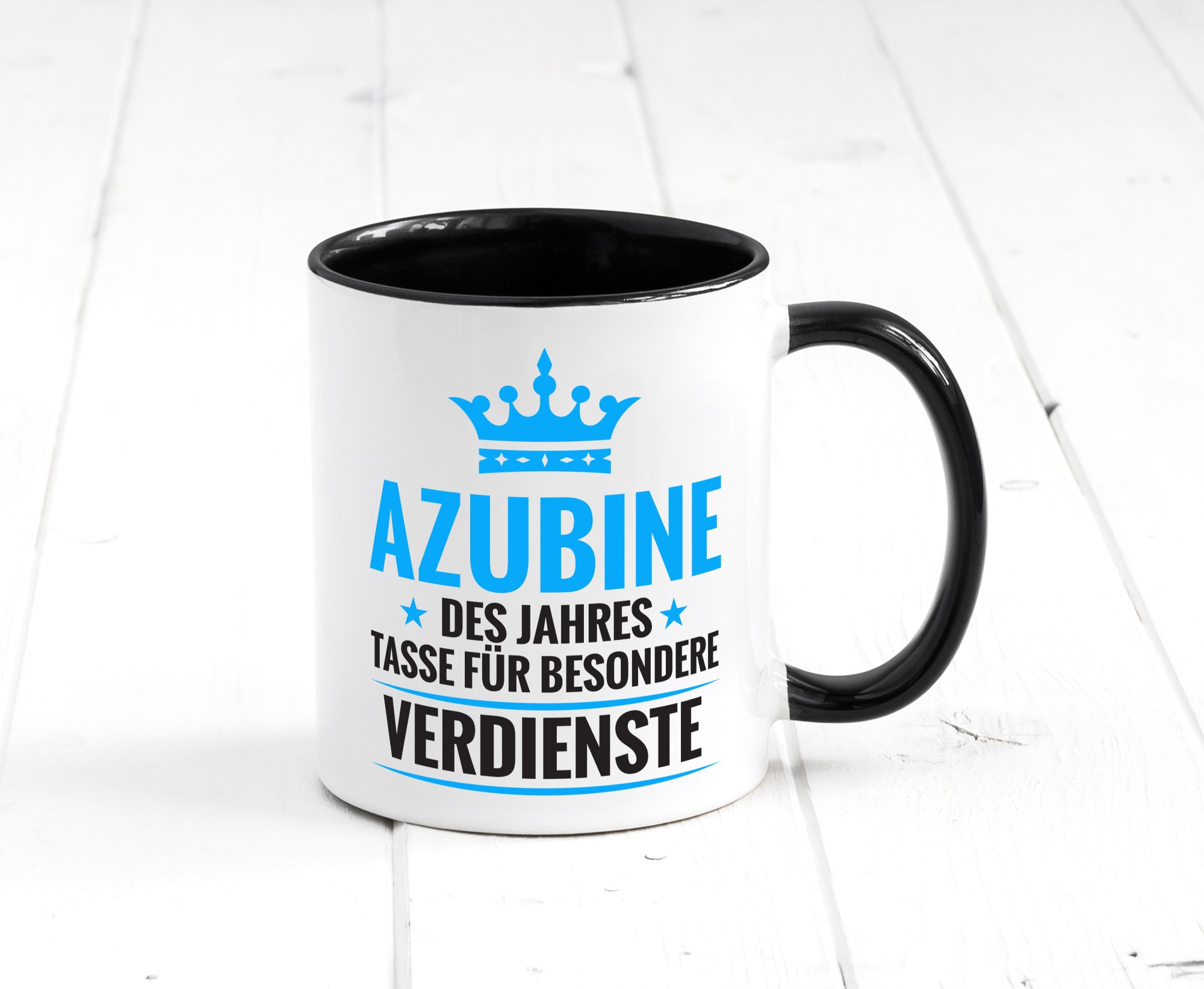 Besonderer Verdienst: Azubine | Ausbildung Lehrling lustig Humor Geschenkidee