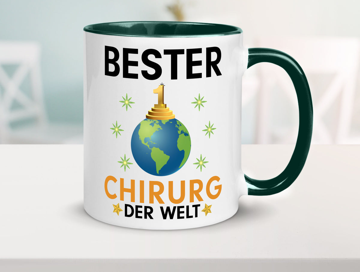 Welt Bester Chirurg | Medizin Chirurgie Krankenhaus lustig Humor Geschenkidee Tasse