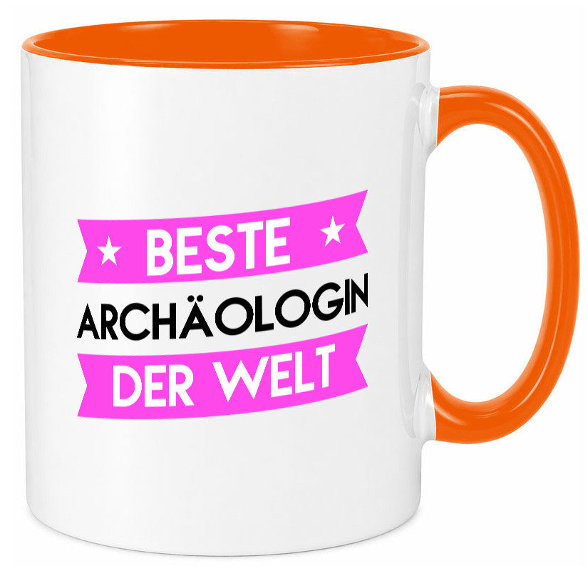 Beste Archäologin| Archäologie | Forscherin Humor Geschenkidee Tasse