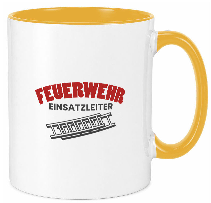 Feuerweher Einsatzleiter | Feuerwehrmann Feuerlöscher Geschenk Humor Tasse