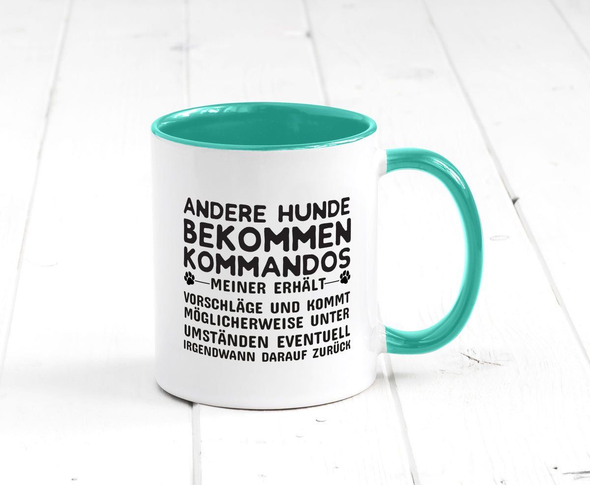 Hunde Training | Hundebesitzer Tasse Hundekommando lustig Tierliebhaber Humor