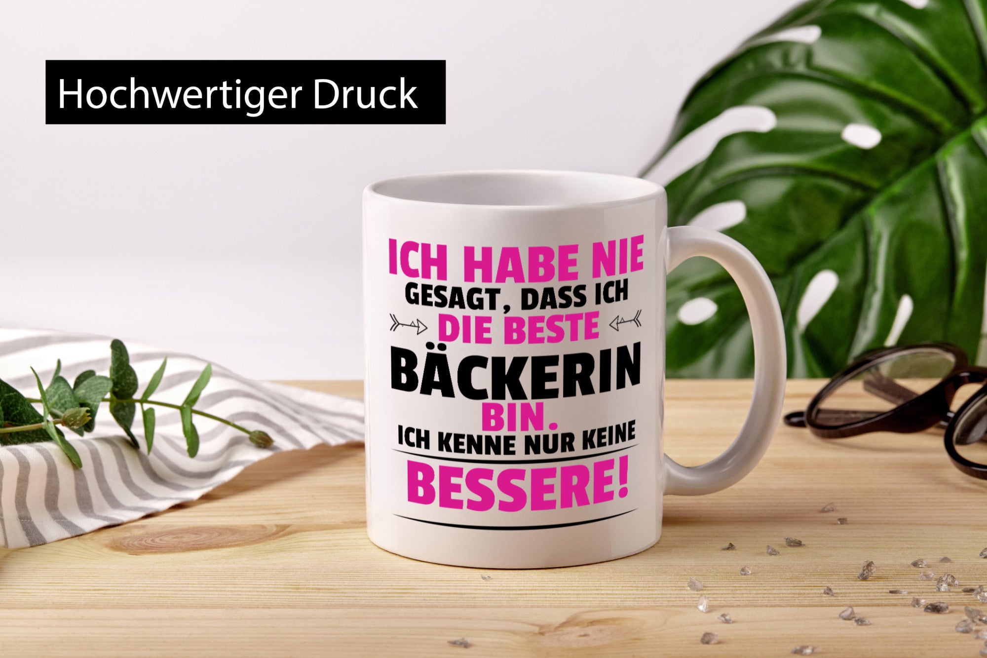 Die Beste Bäckerin | Bäckerei Frauen Backen lustig Humor Geschenkidee Geschenk