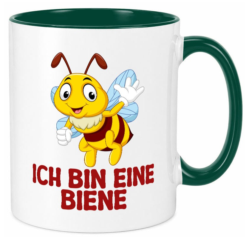 Ich bin eine Biene | Bienenzüchter Geschenk Humor Geschenkidee lustiger Spruch Tasse