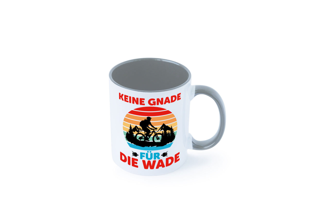 Keine Knade für die Wade | BMX Renrad Biker v2 lustig Humor Geschenkidee Tasse