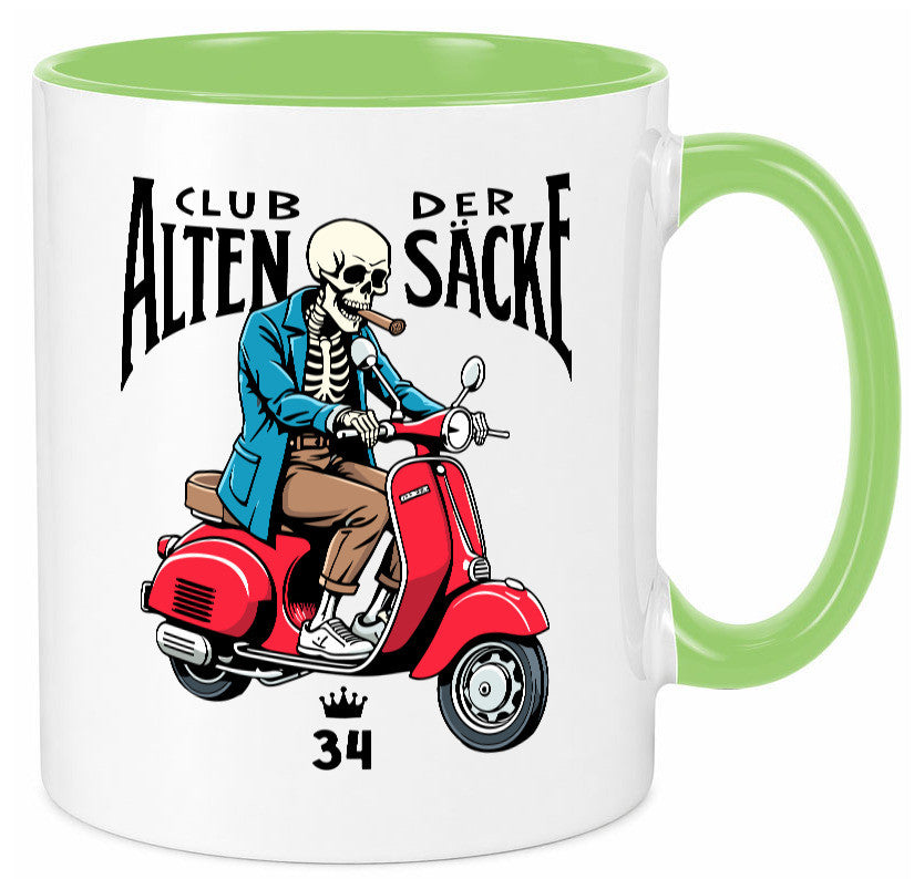 34. Geburtstag | 34 Jahre Club der alten Säcke lustiger Spruch Geschenk Tasse