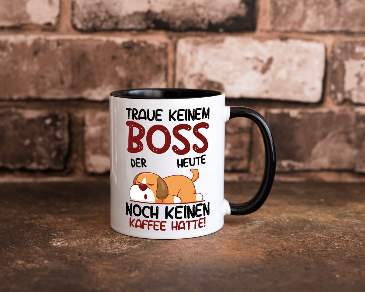 Traue keinem Boss | Führungskraft Vorgesetzter Geschenkidee Humor Tasse