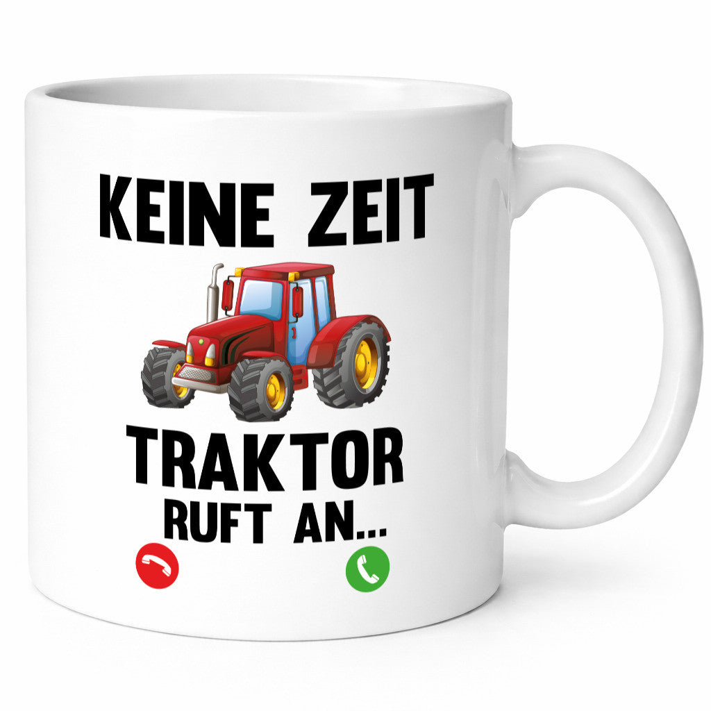 Traktor ruft an | Bauernhof Herren Bauer Spruch Geschenkidee Humor Tasse