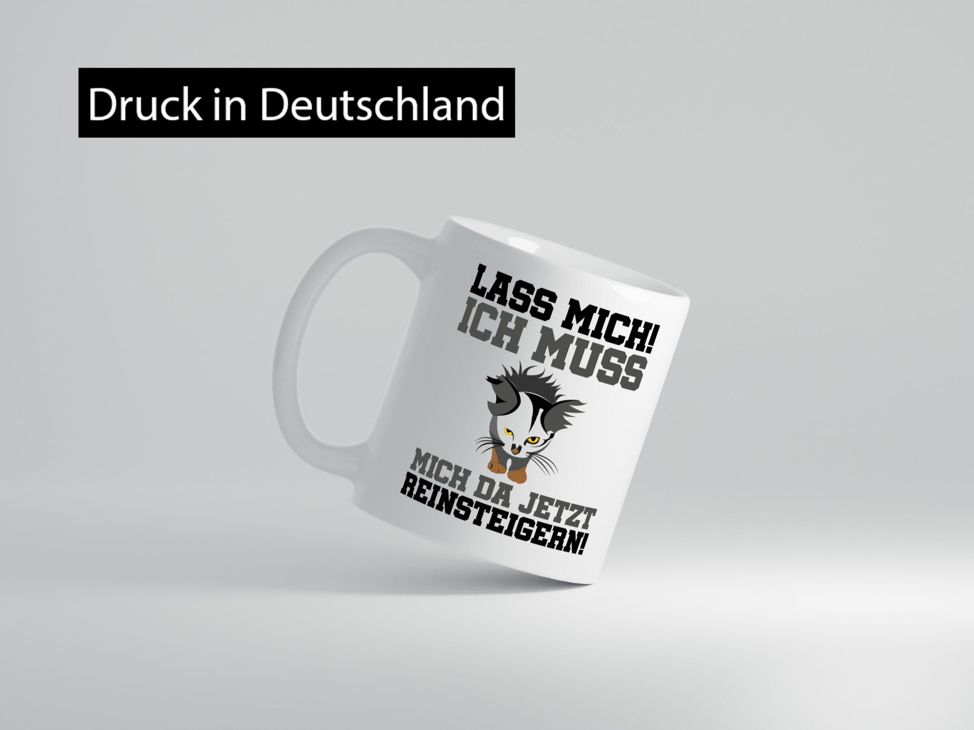 Lass mich in Ruhe. Geschenkidee Humor Tasse