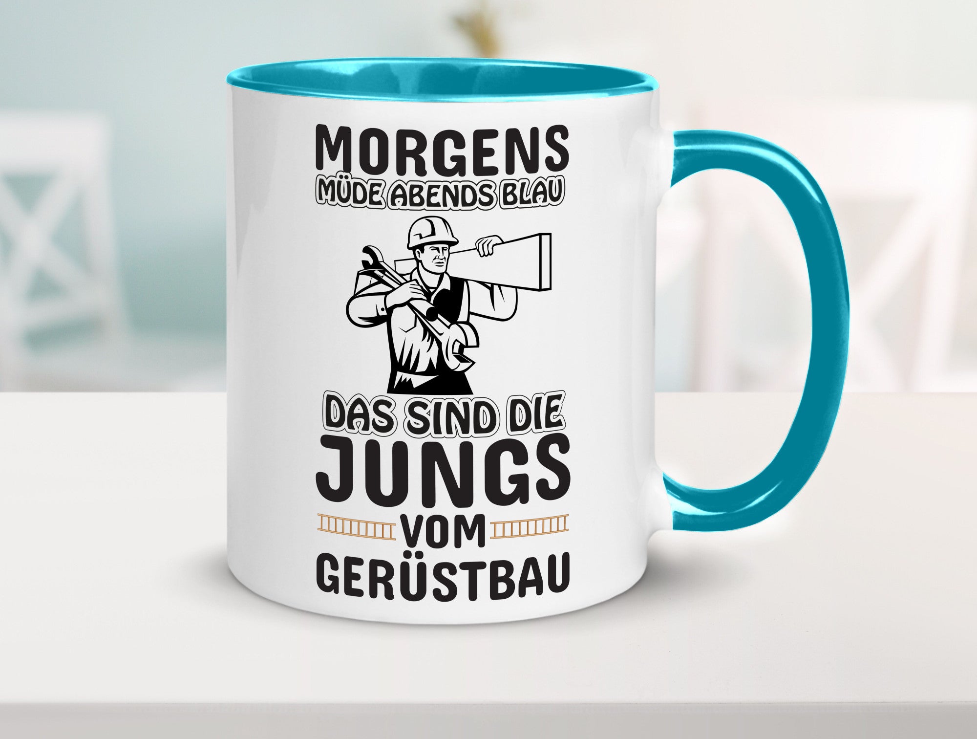 Jungs vom Gerüstbau | Gerüstbauer Tasse Baustelle Geschenk Humor Geschenkidee