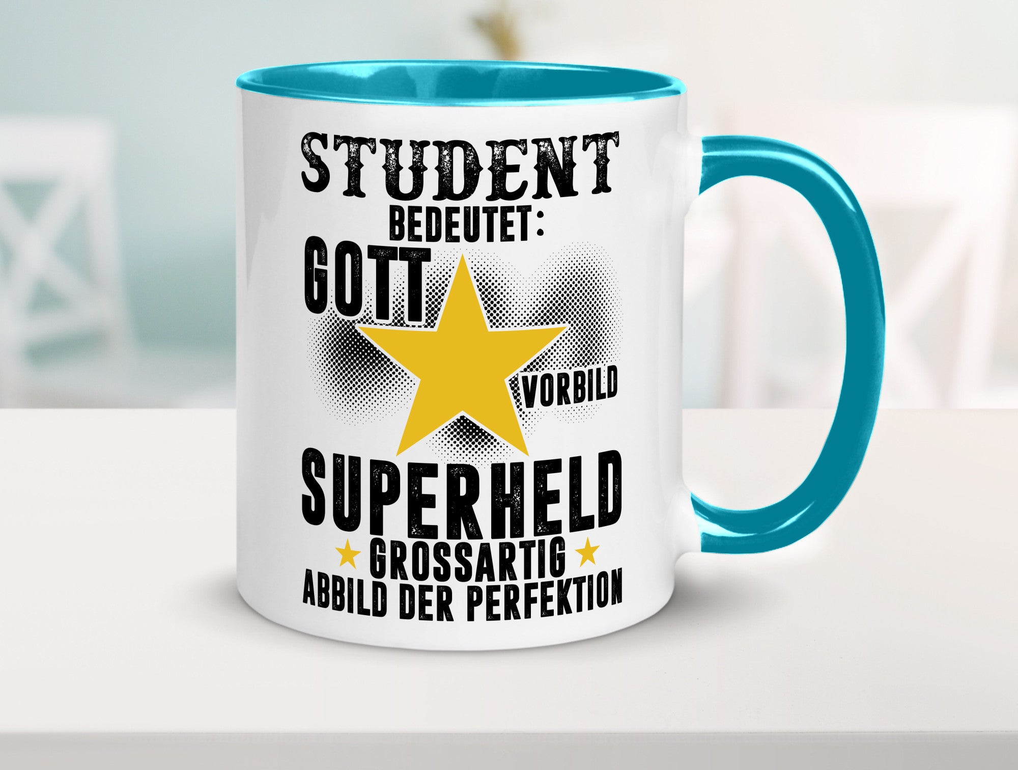 Bedeutung von Student | Universität Uni Studium Geschenkidee Humor Tasse