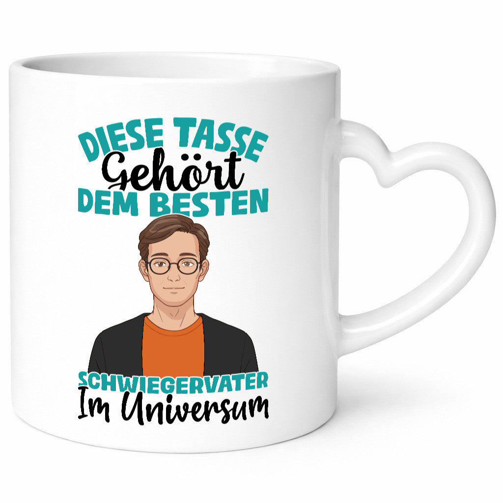 Im Universum: Schwiegervater |Schwiegersohn | Beziehung Geschenkidee Familie