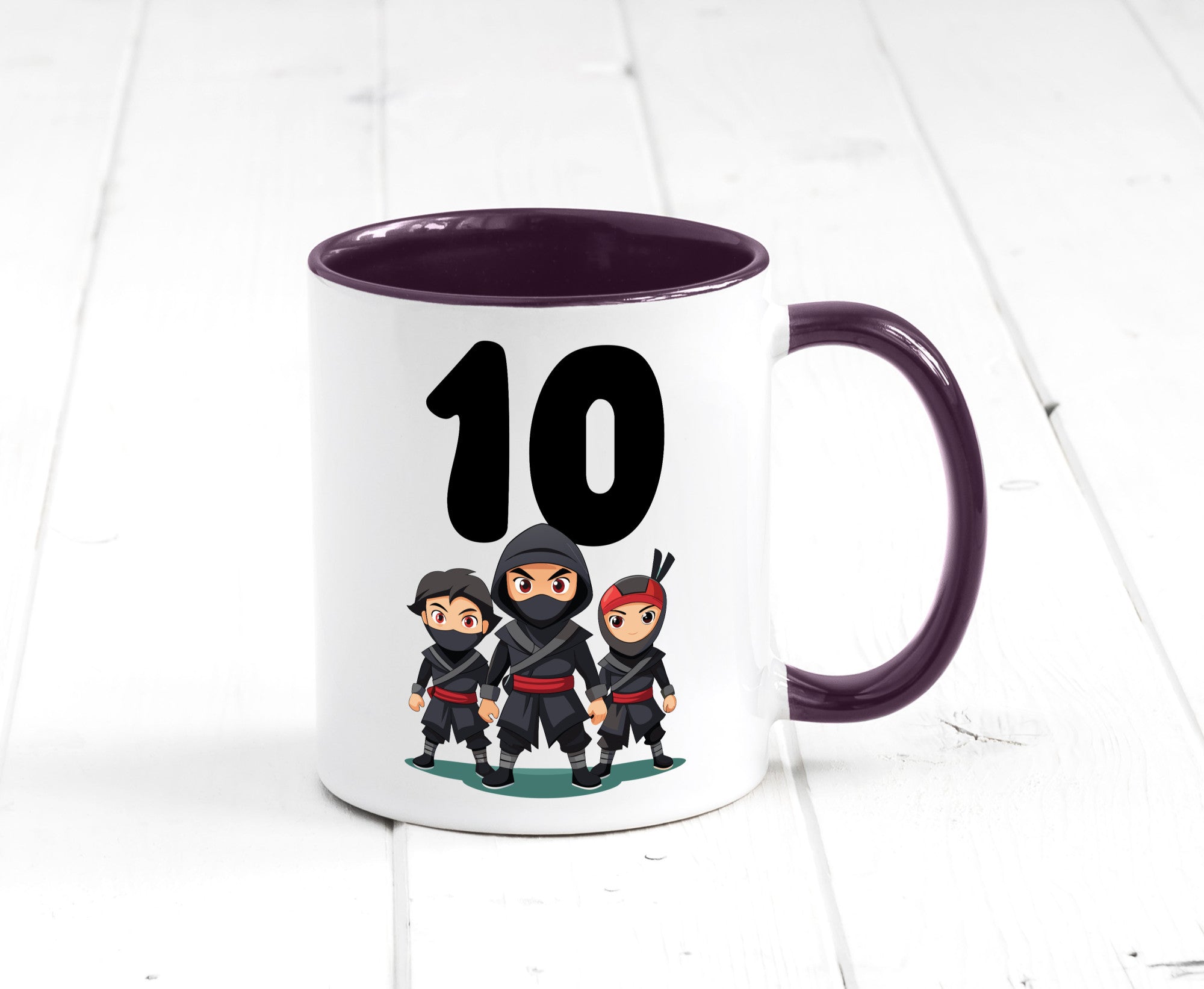 10. Geburtstag | 10 Jahre Ninja Humor Geschenkidee Tasse