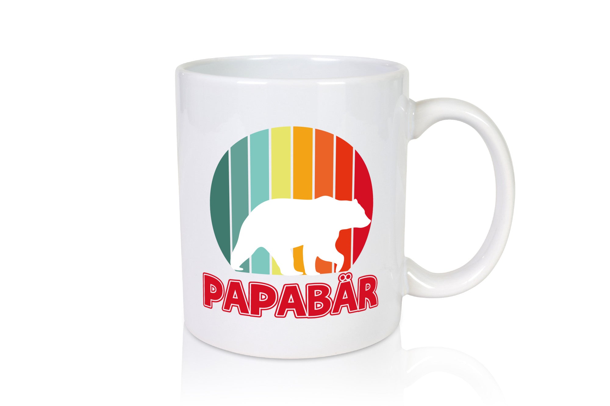 Papabär | Papa Tasse Vater Vatertag Bär lustiger Spruch Geschenk Familie