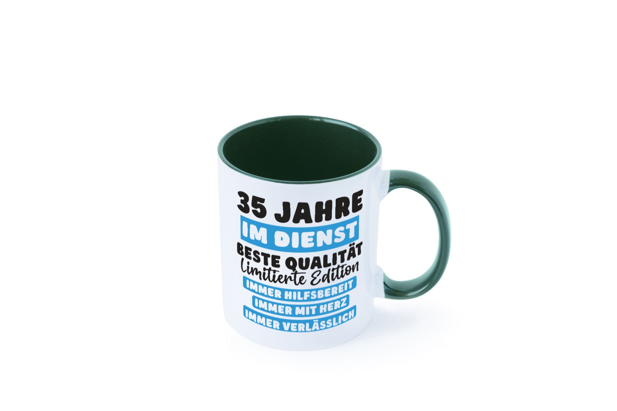 35 Jahre im Dienst | Jubiläum Arbeit v6 lustiger Spruch Geschenk Kollegen Büro