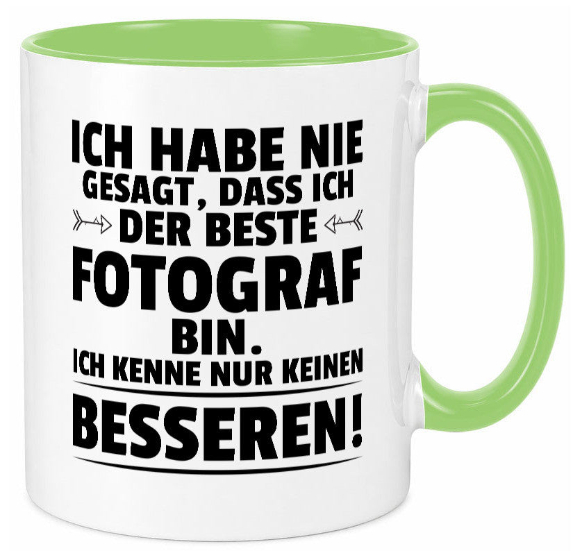 Keinen Besserer Fotograf | Fotografie Kamera Geschenkidee Humor Tasse