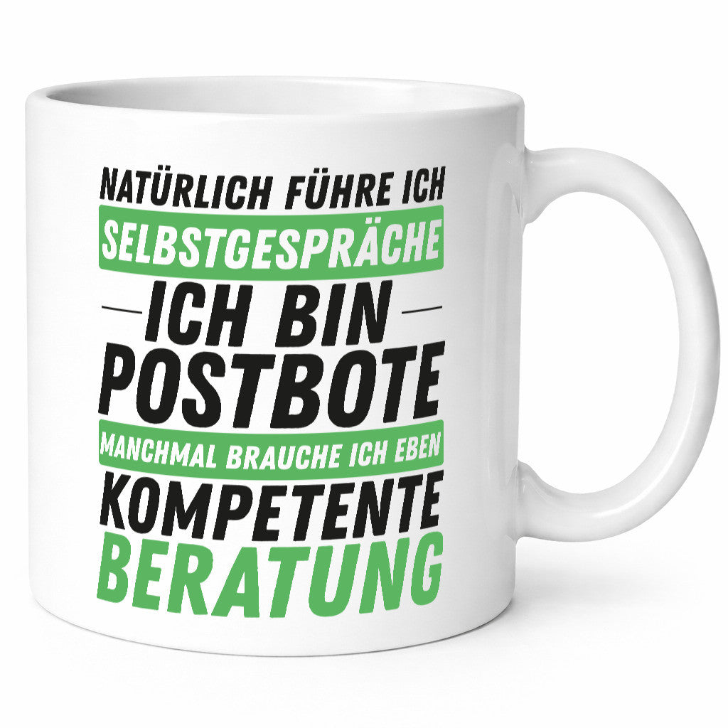 Ich bin Postbote | Kompetente Beratung Zusteller Paket lustiger Spruch Geschenk