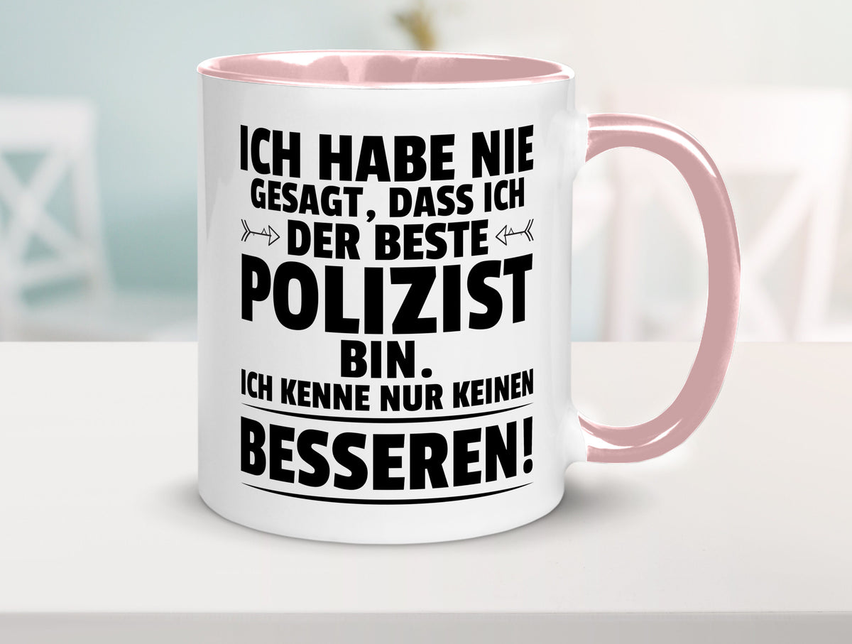 Der Beste Polizist | Polizei Humor Geschenkidee Tasse
