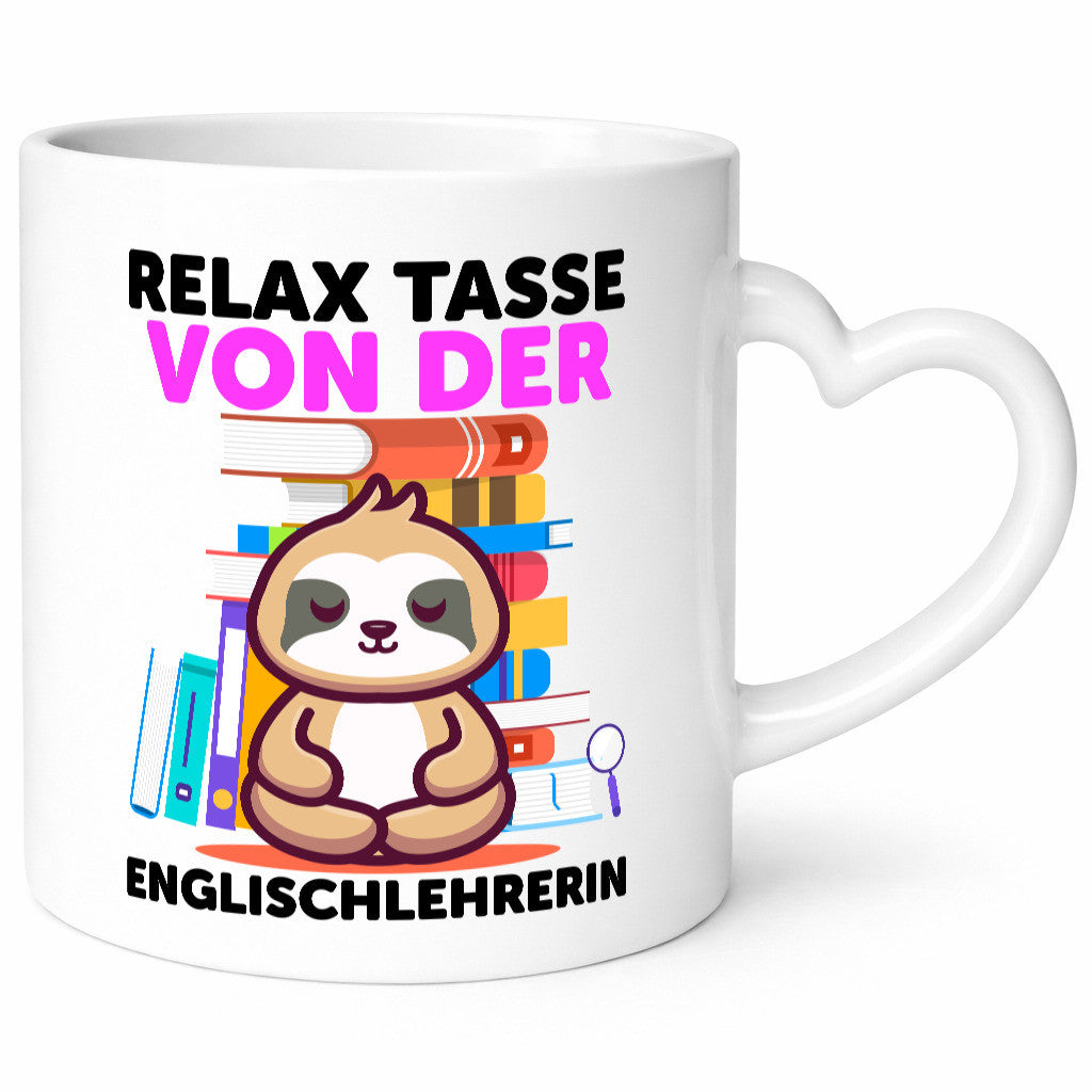 Relax Tasse: Englischlehrerin | Englisch Lehrerin Geschenk Humor Geschenkidee