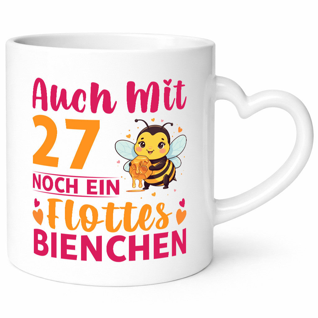 27. Geburtstag | Flottes Bienchen 27 Jahre Geschenk Geschenkidee lustiger