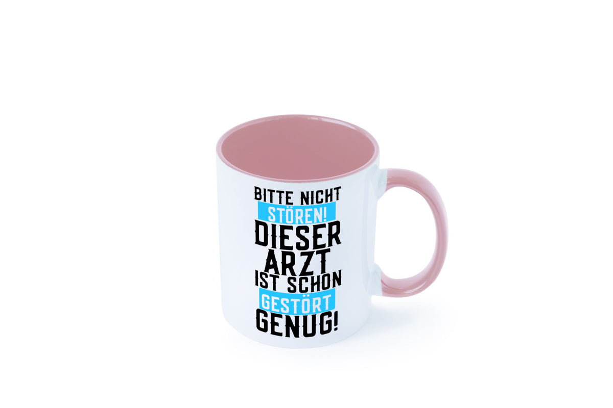 Bitte nicht stören | gestörter Arzt Sarkasmus Klinik Geschenkidee Humor Tasse