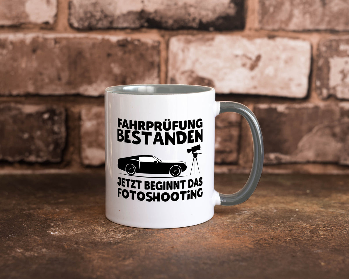 Fahrprüfung bestanden | Autofahren Führerschein Geschenk Humor Geschenkidee Tasse