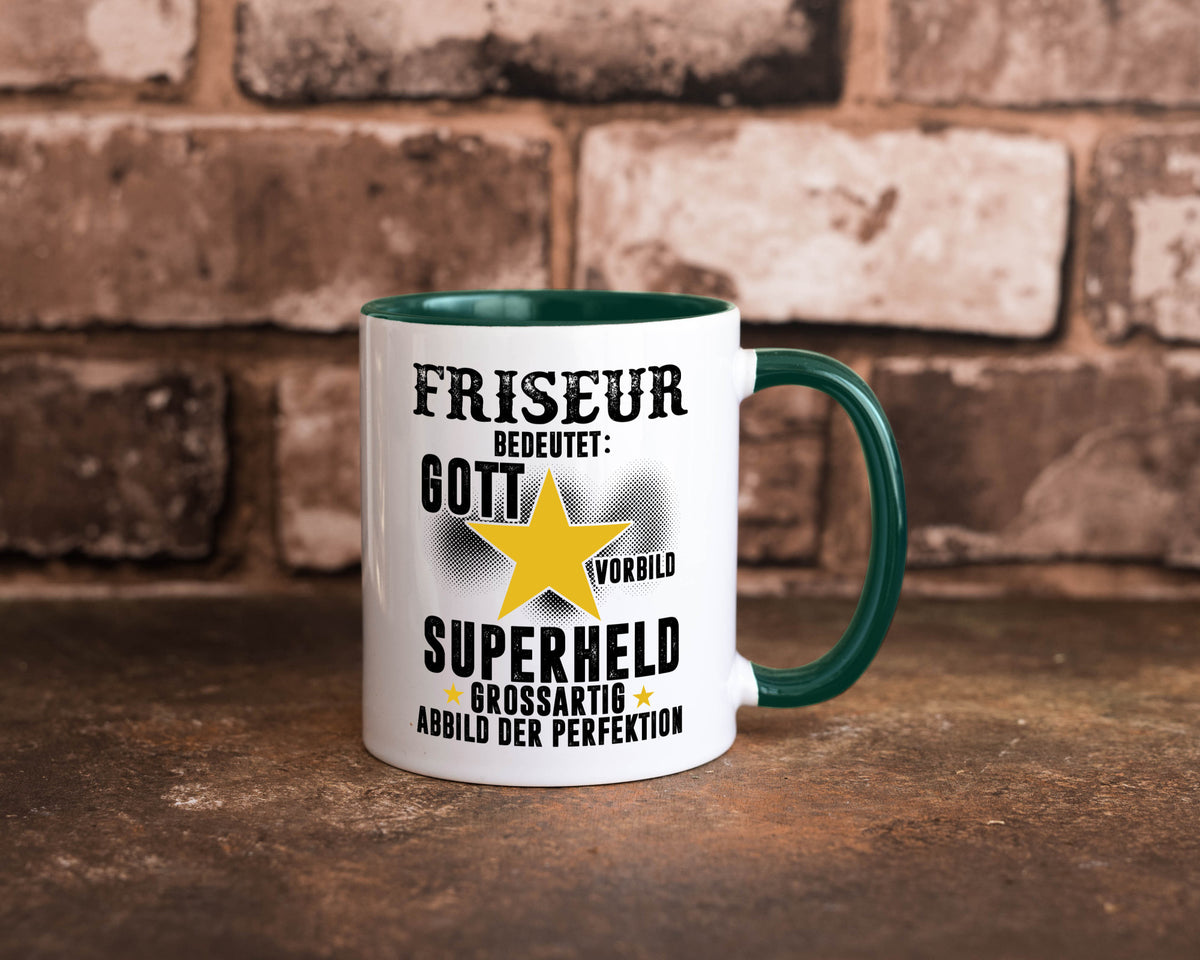 Bedeutung von Friseur | Frisör lustiger Spruch Geschenk Humor Geschenkidee Tasse