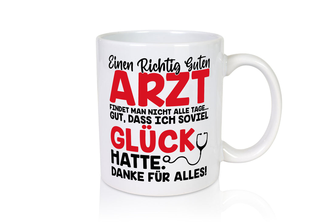 Richtig guter Arzt | Dankeschön Tasse Ärzte Spruch vl8 Geschenkidee Humor