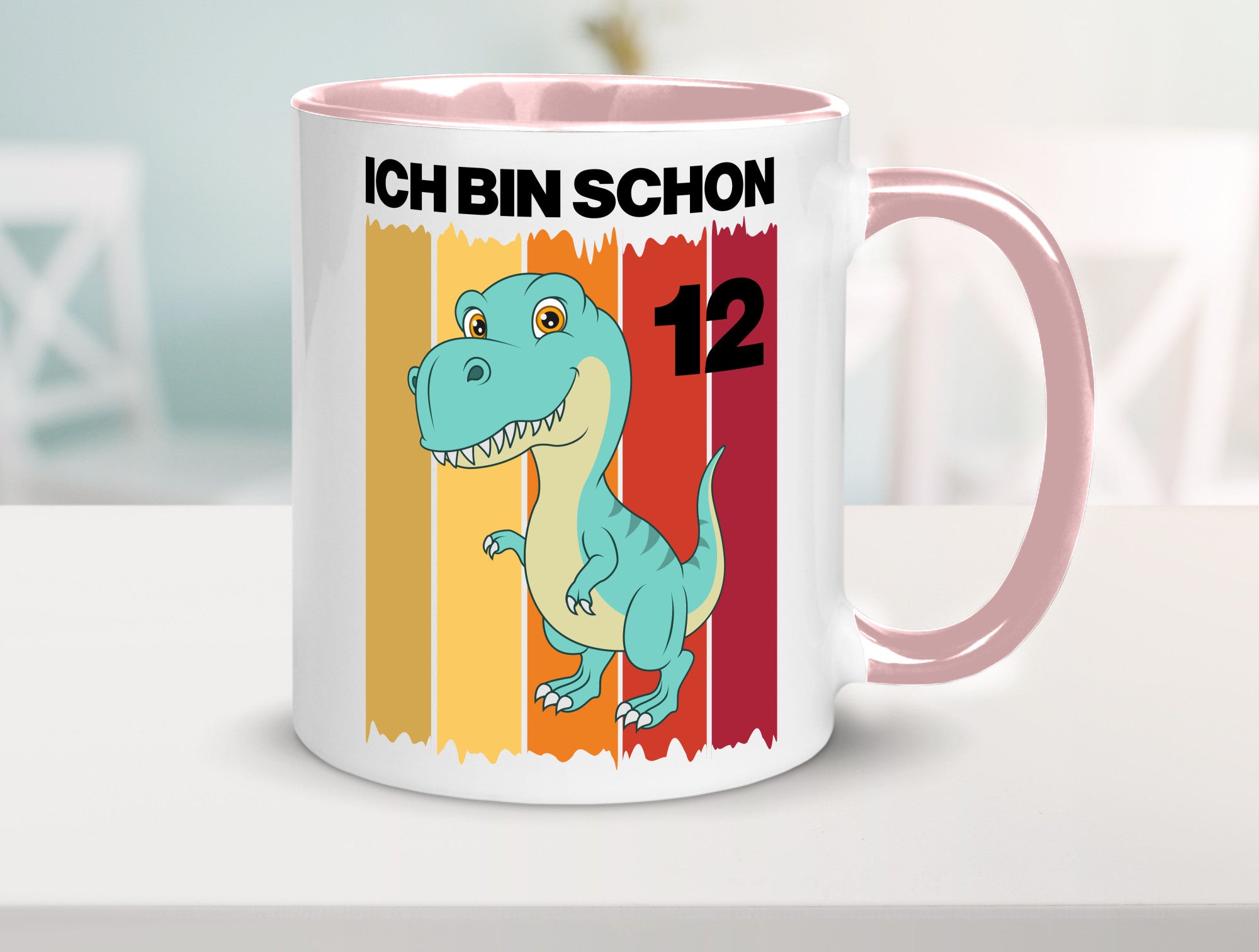 12. Geburtstag | 12 Jahre Dinosaurier lustiger Spruch Geschenk Geschenkidee