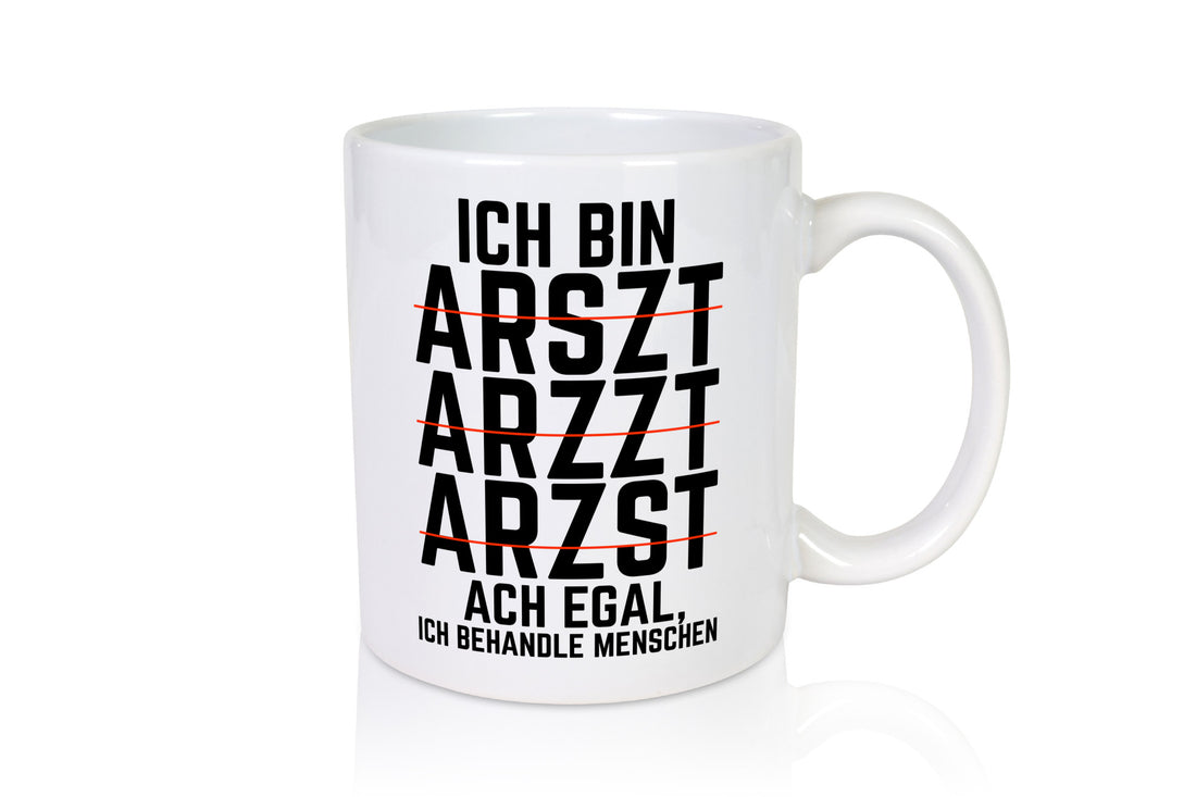 Ich bin Arzt | Rechtschreibung Klinik lustiger Spruch lustig Humor Geschenkidee