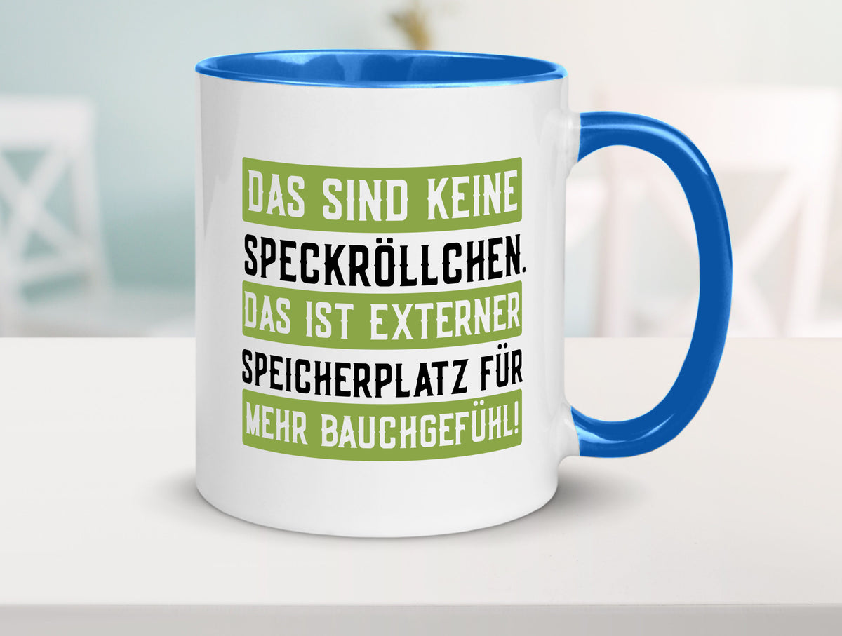Keine Speckröllchen | Softwareentwickler PC Körperfülle Geschenkidee Humor Tasse