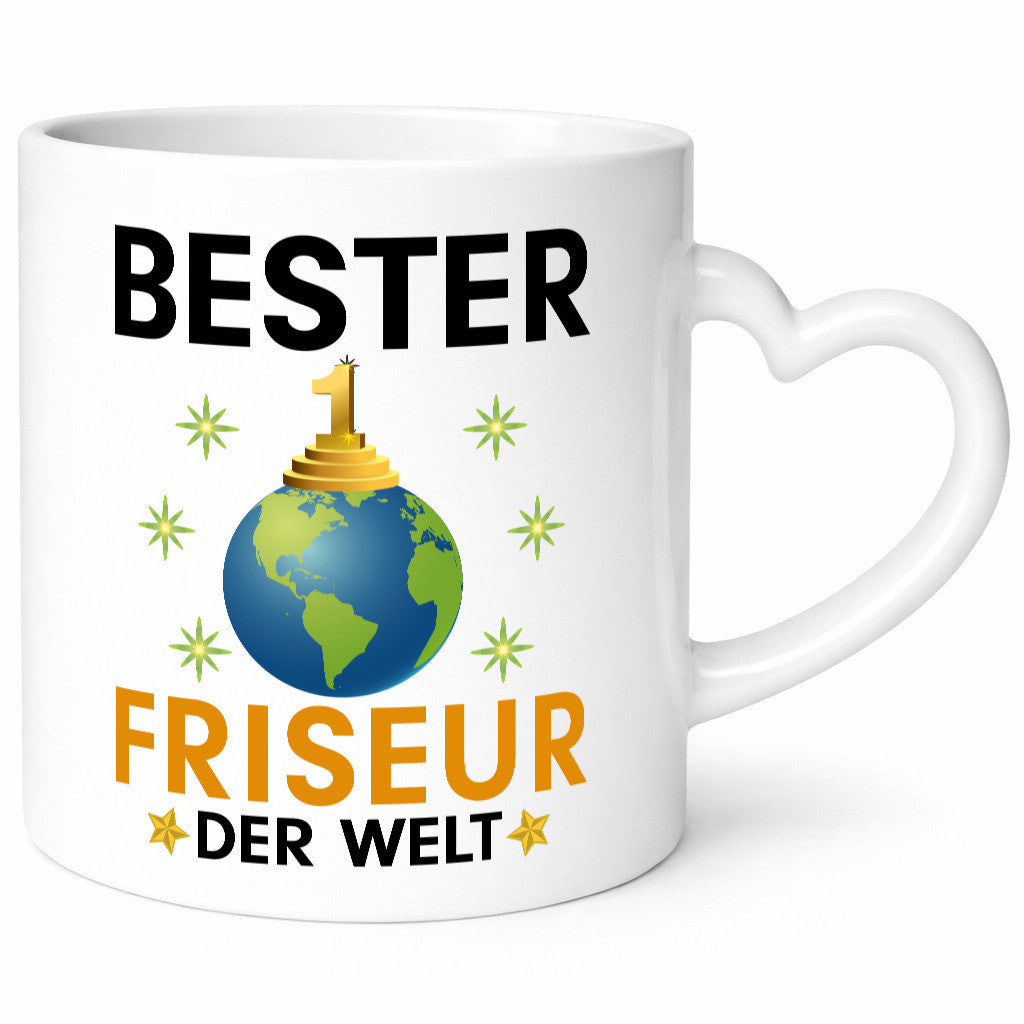 Weltbester Friseur | Friseur lustiger Spruch Geschenk Humor Geschenkidee Tasse