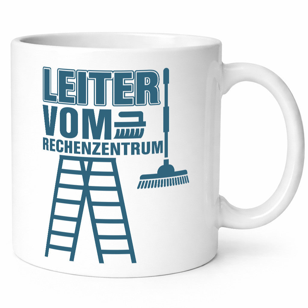 Leiter vom Rechenzentrum | Wortwitz Tasse Gärtner lustig Humor Geschenkidee