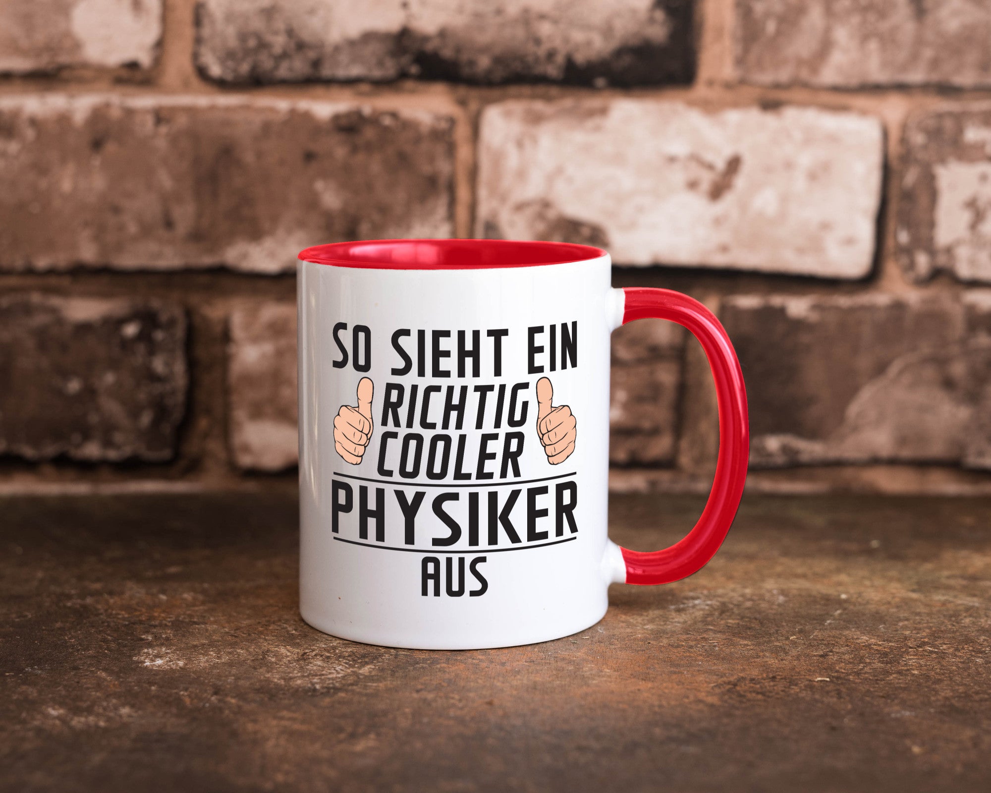Richtig Cooler Physiker | Physik Geschenkidee Humor Tasse