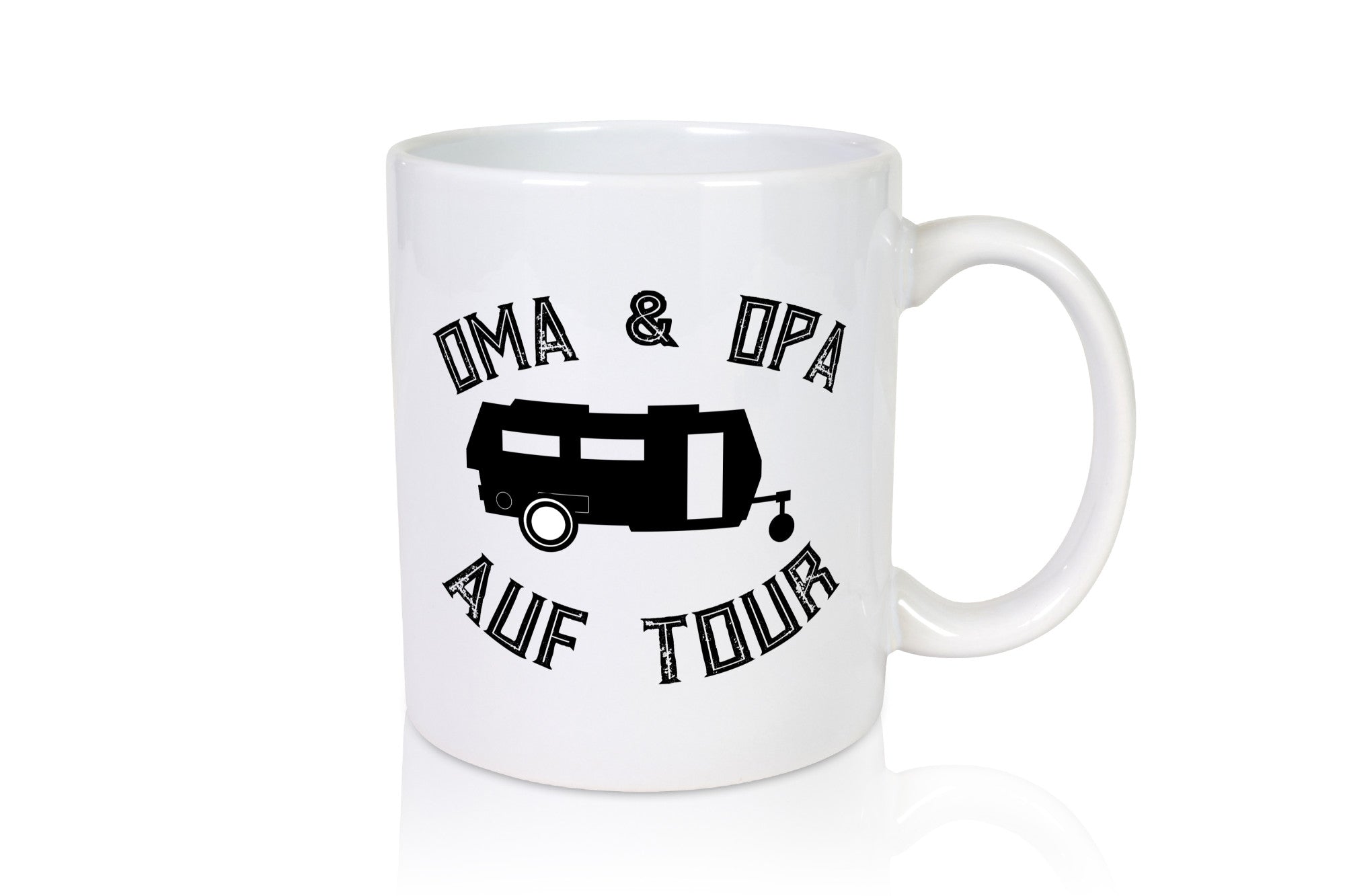 Oma & Opa auf Tour | Großeltern| Reisen lustiger Spruch Geschenk Familie